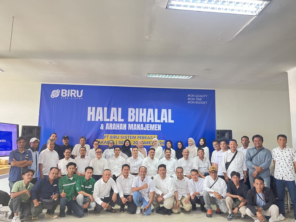 Memperkuat Silaturahmi, PT Biru Sistem Perkasa Gelar Halal Bihalal 2026