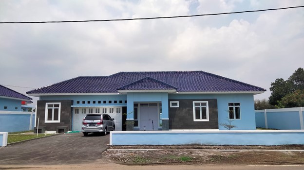 PT Biru Sistem Perkasa Rampungkan Pembangunan Rumah Dinas di Lanud Sulaeman