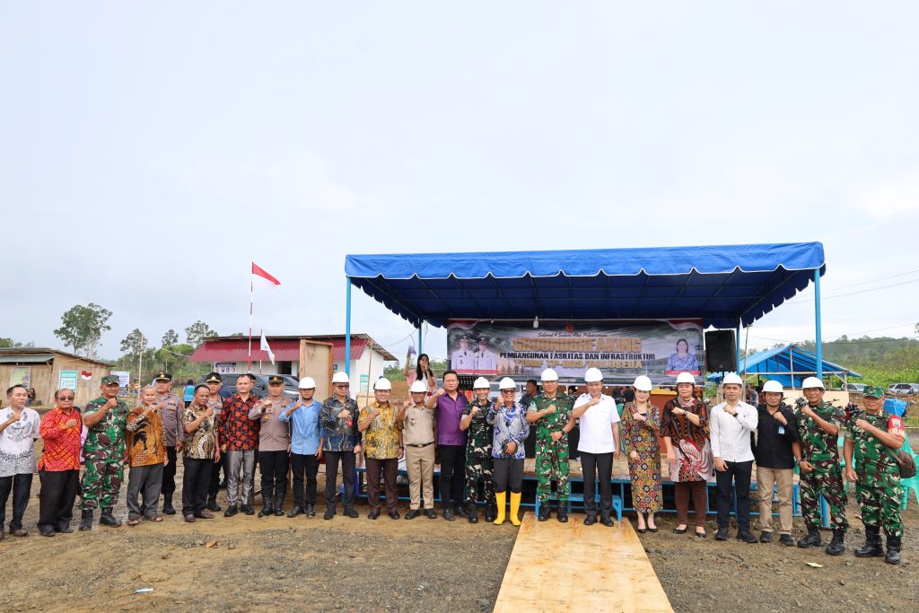 Sinergi TNI-Rakyat: Pembangunan Fasilitas Yonif TP 903/Baluseda di Nias Barat Resmi Dimulai
