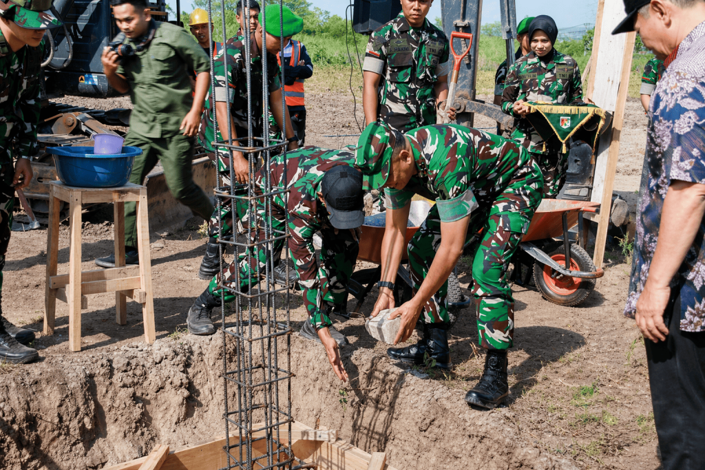 Groundbreaking Pembangunan Batalyon Infanteri TP 873/Mareso Masagena Resmi Dimulai, Perkuat Infrastruktur Pertahanan Daerah