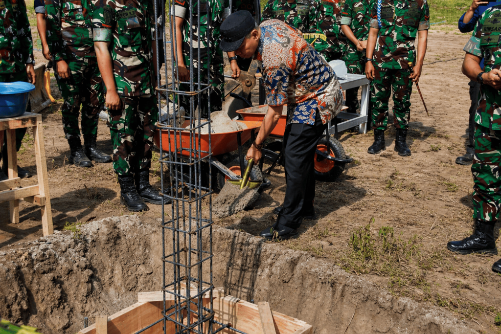 Groundbreaking Pembangunan Batalyon Infanteri TP 873/Mareso Masagena Resmi Dimulai, Perkuat Infrastruktur Pertahanan Daerah
