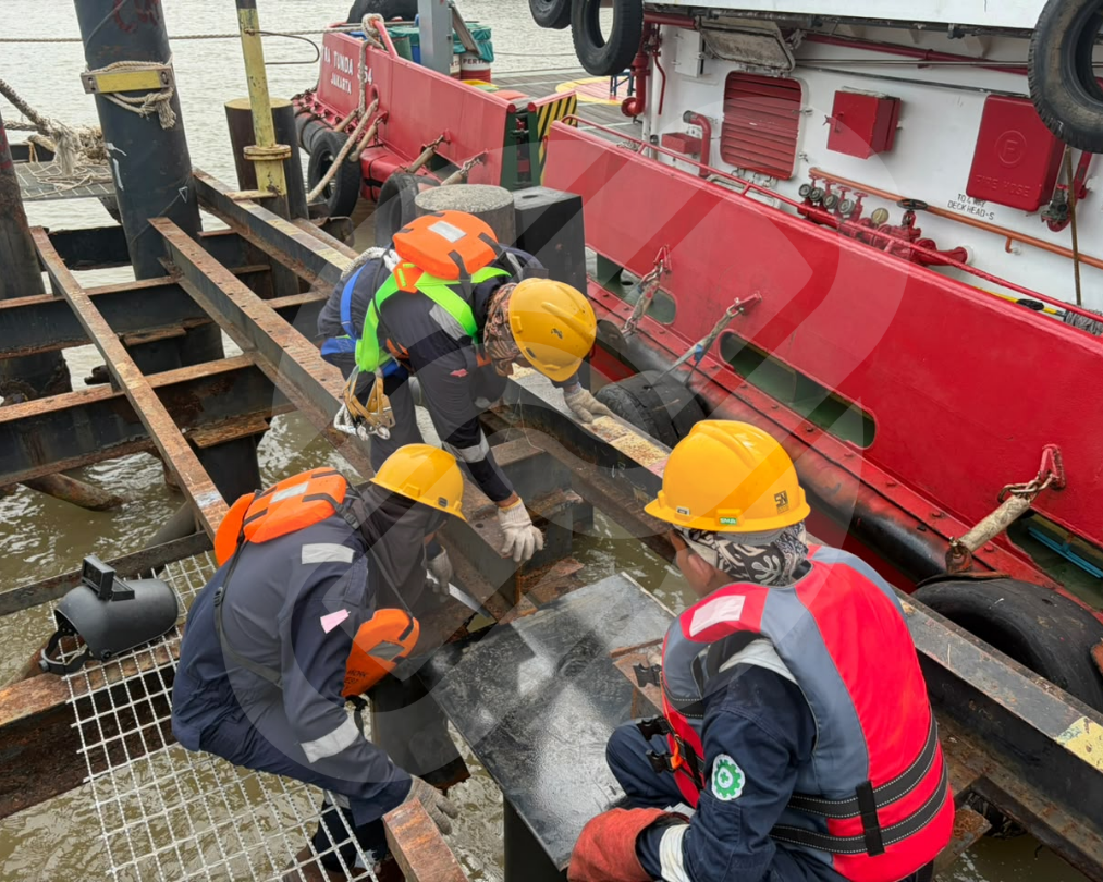 Instalasi Cathodic Protection Menjadi Tonggak Strategis dalam Revitalisasi Pelabuhan Rakyat Sei Pakning