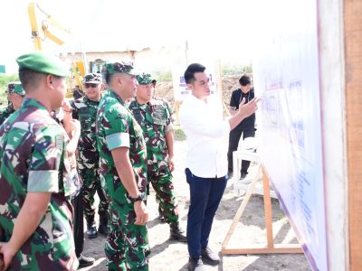 Groundbreaking Pembangunan Batalyon Infanteri TP 873/Mareso Masagena Resmi Dimulai, Perkuat Infrastruktur Pertahanan Daerah