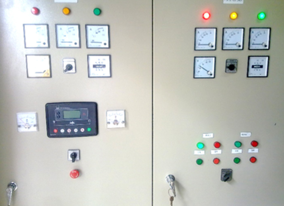 Pemasangan Panel ATS-AMF Genset di Mess Kemhan