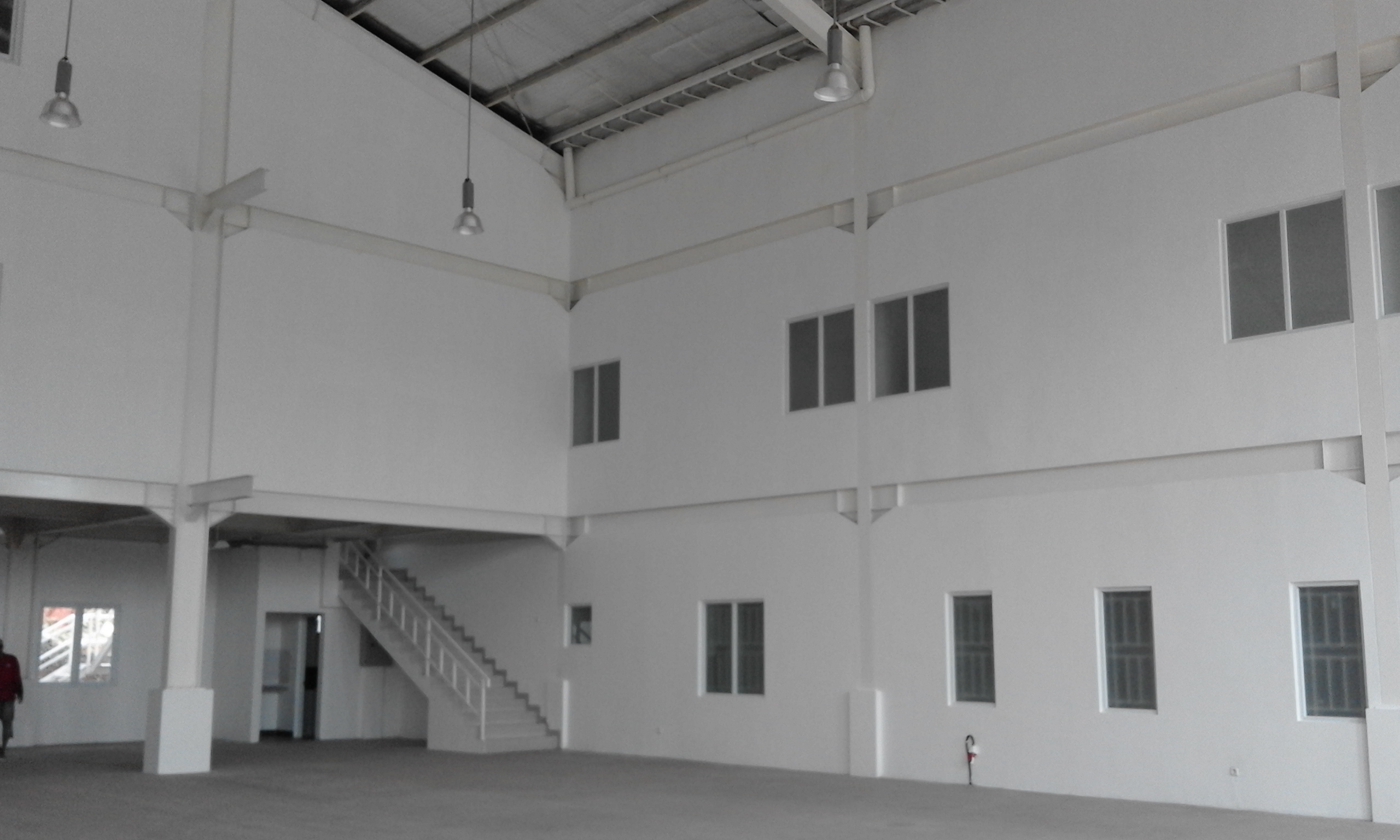 Pembangunan Hanggar 1 dan Hanggar 2 di PT Asia Aero Technology