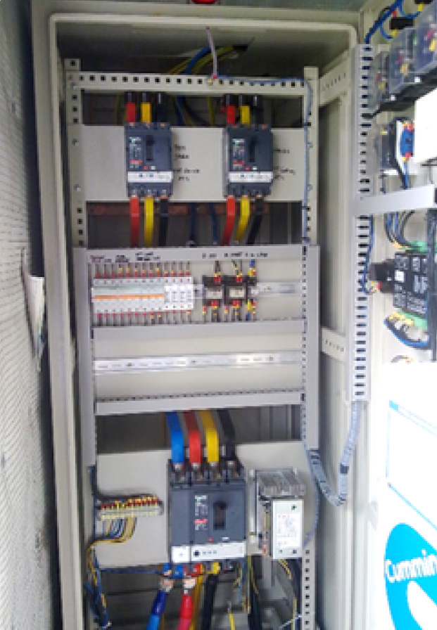 Pemasangan Panel ATS-AMF Genset di Mess Kemhan