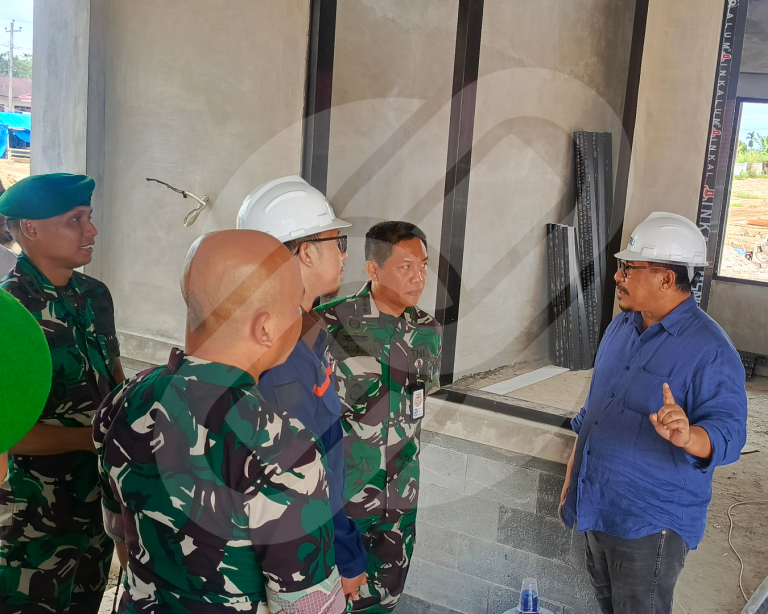 Inspector General of the Ministry of Defense Conducts Inspection of Yonif TP 901/Suhul Gading Development, Commends BIRU’s Progress and Workmanship