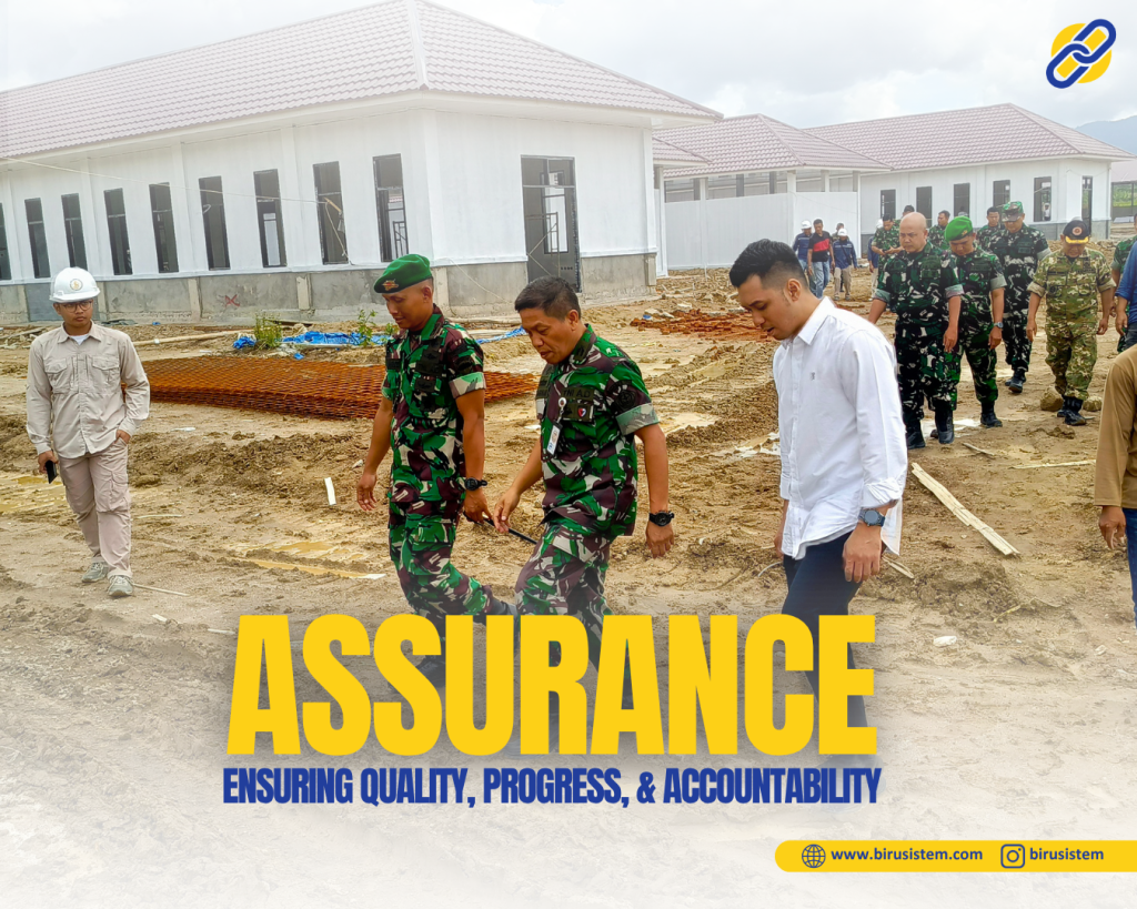 Inspektorat Jenderal Kementerian Pertahanan Lakukan Wasrik Proyek Pembangunan Yonif TP 901/Suhul Gading, Apresiasi Progres dan Kualitas Pekerjaan BIRU