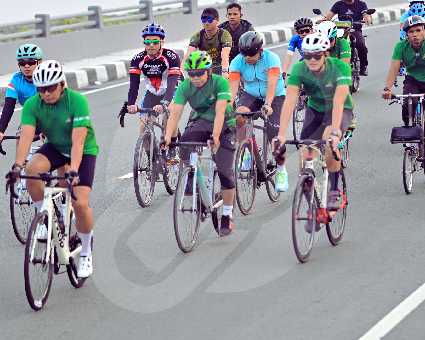 BIRU AND KODAM XXIII/PALAKAWIRA STRENGTHEN SYNERGY THROUGH A JOINT CYCLING EVENT
