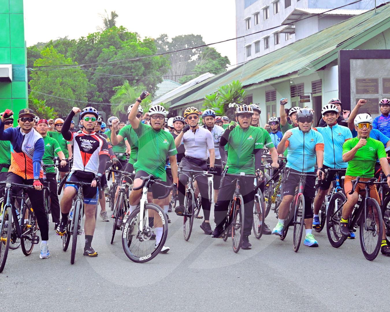 BIRU AND KODAM XXIII/PALAKAWIRA STRENGTHEN SYNERGY THROUGH A JOINT CYCLING EVENT
